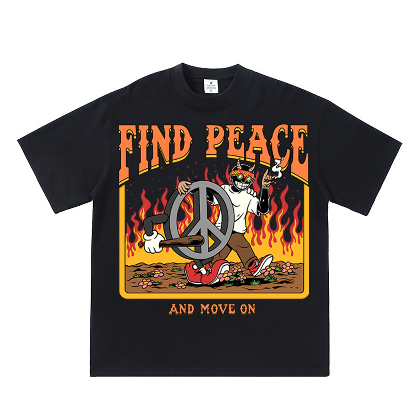 Find Peace Heavy Tee - My Store