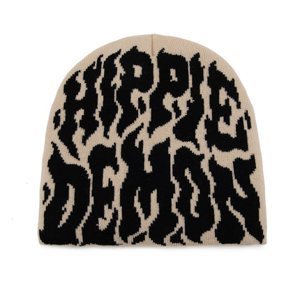 Hippie Demon Black Flame Beanie