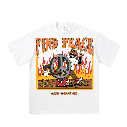 Find Peace Heavy Tee - My Store